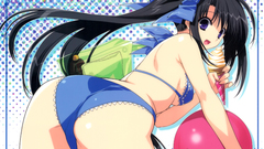 Work heart ass bikini MOE swimsuits hiro suzuhira