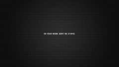 Work minimalistic text gray