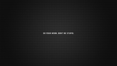 Work text Simple Background