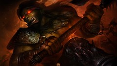World of warcraft artwork video games Hellscream GROM
