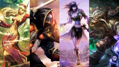 World of warcraft blood elf Night Elf Tauren video games