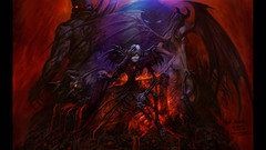 World of warcraft demons video games warlock fantasy art