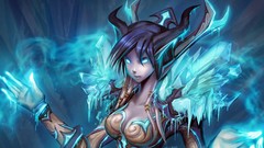 World of warcraft draenei video games fantasy art Yaorenwo