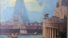 World Seven The hanging Gardens ancient wonders