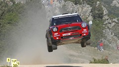 Wrc Airborne red cars Mini Motorsport Mini Countryman WRC