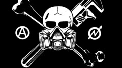 Wrench skull and Crossbones