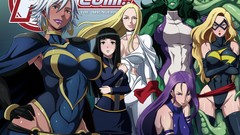 X-Men anime girls eroquis (artist)