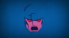 X-Men blue background minimalistic blo0p sentinel villians
