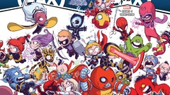 X-Men Chibi comics Avengers marvel comics Avengers vs. X-Men