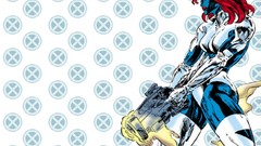 X-Men comics marvel comics mystique blue skin