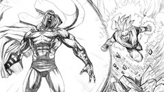 X-Men Dragon Ball Z versus dragonball magneto marvel comics 