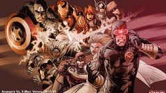 X-Men Iron Man Cyclops thor captain america marvel comics 