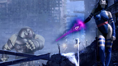 X-Men superheroes juggernaut psylocke