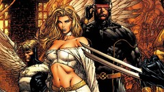 X-Men wolverine archangel Cyclops Emma Frost Angel (comics 