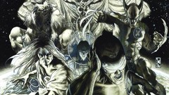 X-Men wolverine Cyclops artwork Emma Frost Hank McCoy (Beast) 