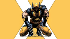 X-Men wolverine yellow marvel comics artwork claws comics mutant