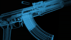 X-ray ak-47