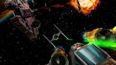 X-Wing Tie Fighter black