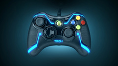 Xbox 360 Tron controllers