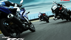 Yamaha motorbikes