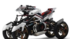 Yamaha Tesseract 2007 concept art motorbikes