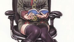 Yamashita shunya Simple Background soft shading Shuraki Trinity 