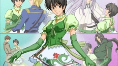 Yaoi green dress crossdressing