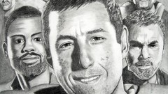 Yard faces adam sandler illustrations artwork