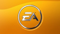 Yellow background minimalistic EA Games