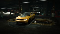 Yellow cars garage need for speed need for speed world Ford 