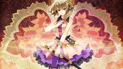 Yellow eyes girls with