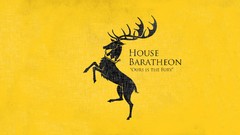Yellow game of thrones TV series house baratheon