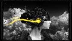 Yellow helmet selective coloring