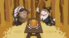 Yellow orange abstract rocks Thanksgiving