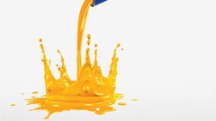 Yellow paint studio computer graphics digital art