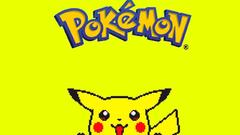 Yellow Pikachu gameboy retro