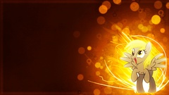 Yellow red orange shiny my little pony Derpy Hooves explosion 