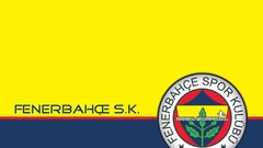 Yellow soccer logos Fenerbahce