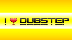 Yellow Typography dubstep