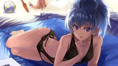 Yin Beaches masks darker than black purple eyes beach ball 