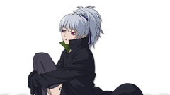 Yin white background Mao