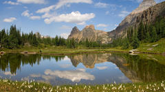 Yoho national park Mountains