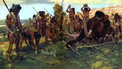 Zdenek Burian mammoth caveman