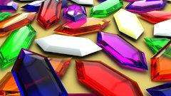Zelda ruppees ruby gemstones
