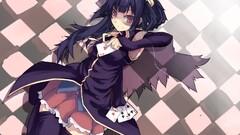 Zell Chlammy Anime Women playing cards anime girls fantasy art