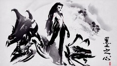 Zerg ink starcraft concept art artwork Sarah Kerrigan Queen Of 