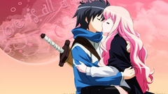 Zero no tsukaima kissing