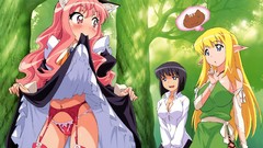 Zero no tsukaima panties upskirt Louise Françoise Le Blanc de 