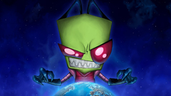 Zim outer space Invader