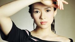 Ziyi Zhang Simple Background